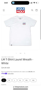 LM laurel wreath t shirt