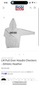LM pull over hoodie