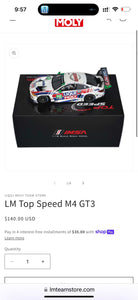 LM resin model m4 gt3